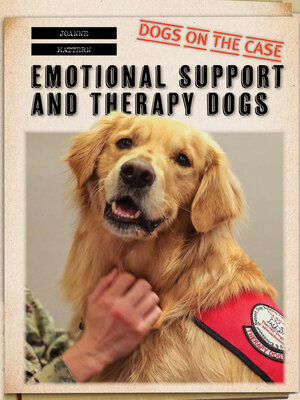 cover image of Emotional Support and Therapy Dogs